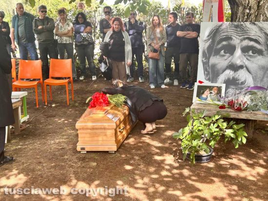 Viterbo - Il funerale di Vito Ferrante