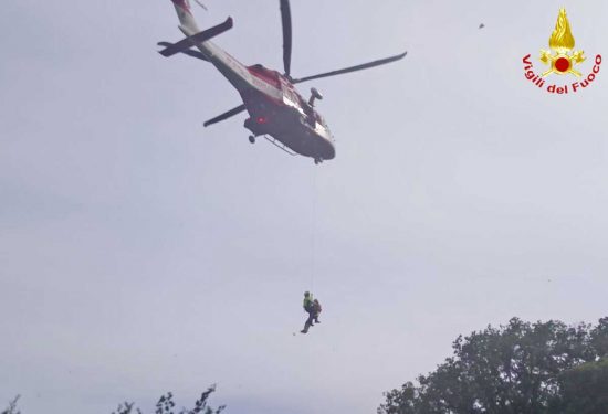 Civitavecchia - Cade a terra con la moto da cross, giovane trasferito in ospedale con l'elisoccorso