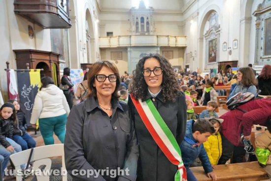 Acquapendente - La consigliera comunale Patrizia Rosatelli e la vicesindaca Monica Putano Alias Bisti
