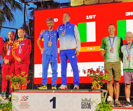 Ai campionati europei Master risultati di prestigio per Giancarlo Bartocci