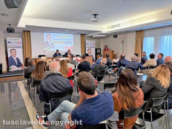 L'incontro con il sottosegretario Patrizio La Pietra a Civita Castellana