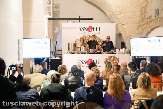 Viterbo - Giorgione conquista il pubblico di Assaggi 2026