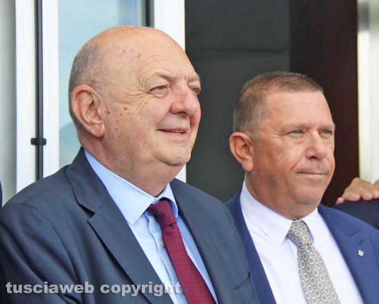 Civitavecchia - Il ministro Pichetto Fratin e il presidente di Unindustria Fabio Pagliari