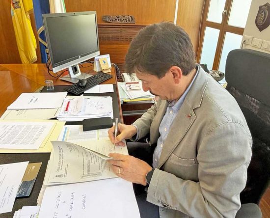 Il sindaco di Civitavecchia Marco Piendibene