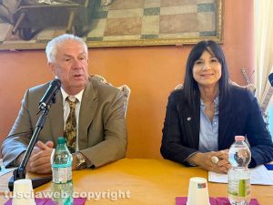 Luigi Pasqualetti e Tiziana Laureti