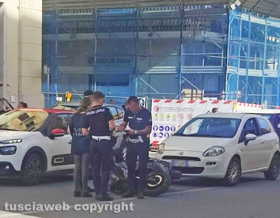 Civitavecchia - Incidente in centro