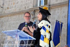 Valerio Mastandrea e Tiziana Laureti