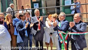 L'inaugurazione della casa della comunità di Soriano nel Cimino - Francesco Rocca e Daniele Sabatini
