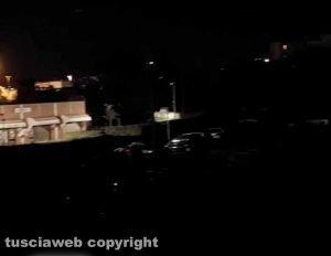 Viterbo - Case al buio tra viale Bruno Buozzi e Tangenziale ovest