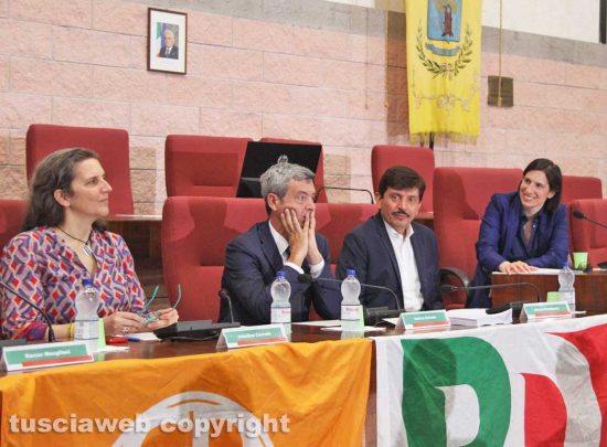 Civitavecchia - Annalisa Corrado, Andrea Orlando, Marco Piendibene e Elly Schlein