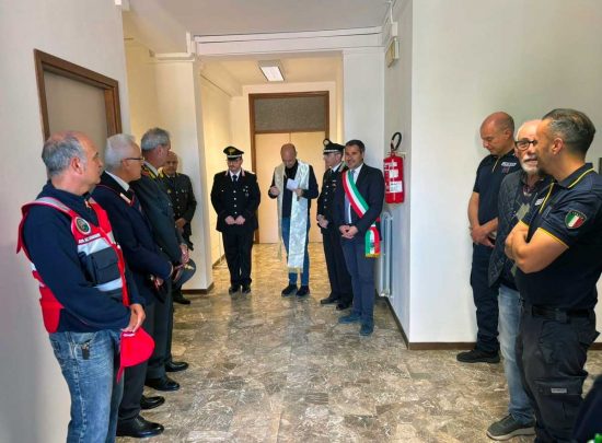 Civita Castellana - Nuovi uffici per la polizia locale nello stabile di via Rio Fratta