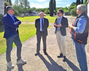 Tarquinia - Sopralluogo al depuratore