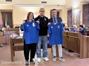 Civita Castellana - Lions Alto Lazio in serie A - Premiazione in comune