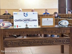 Civita Castellana - Lions Alto Lazio in serie A - Premiazione in comune