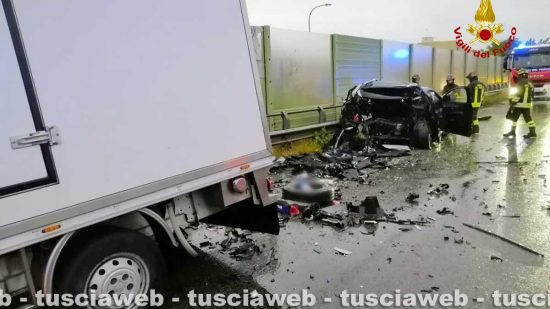 Schianto all’alba sulla Pontina - Morti Simone Lauretti e Alessandro Buglione