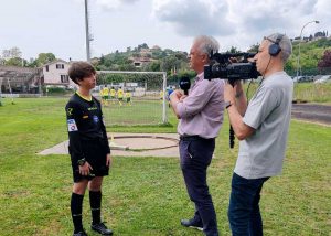 La Domenica Sportiva intervista il baby arbitro Federico Ottaviani