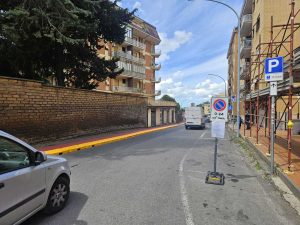 Viterbo - La pista ciclabile alla Pila