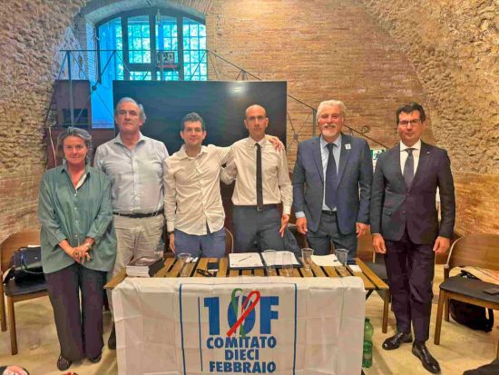 Roma - La conferenza sulla strage di Vergarolla