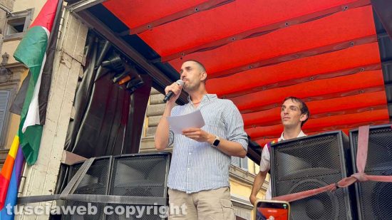 Viterbo - Il TusciaPride 2026 - Lorenzo Abate presidente di Arcigay