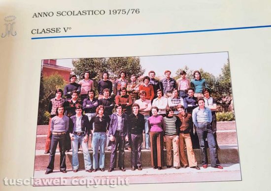 La classe V del liceo Cardinal Ragonesi si ritrovano dopo 50 anni - Anno 1975-76