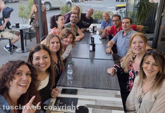 Gli ex studenti della 1C del Paolo Savi