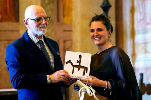 Benedetta Bruzziches premiata a "Le cattedrali letterarie europee"