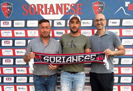 Sport - Calcio - Sorianese - Al centro Giuseppe Danieli