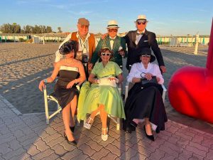 Il Vespa club Viterbo alla “Sfilata di eleganza in Vespa”