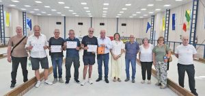 Viterbo - La consegna del defibrillatore all'Asd Bocciofila viterbese