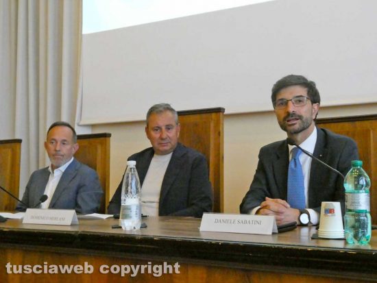 Giancarlo Righini, Domenico Merlani e Daniele Sabatini