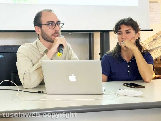 I progettisti Dario Di Girolamo e Noemie Gabay