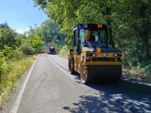 Lavori su strada provinciale 39 Valle di Vico