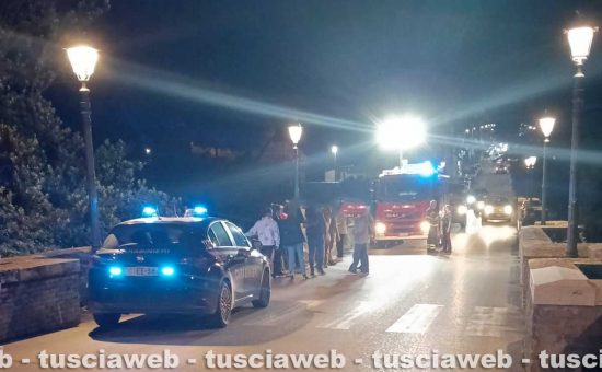Civita Castellana - Giovane precipita da Ponte Clementino e muore - L'intervento dei vigili del fuoco