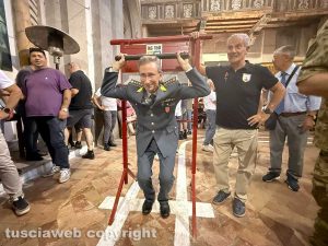 Facchini di Facchini di santa Rosa - Il primo giorno delle prove di portata - Carlo Pasquali Rosa - Al primo giorno delle prove di portata - Carlo Pasquali