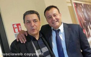 Giulio Marini con Fabrizio Giontella 