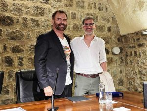 Viterbo - I 70 anni di Cna - Pino Quartullo e Fabio Stassi