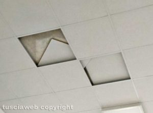 Vignanello - Controsoffitto aula liceo Midossi
