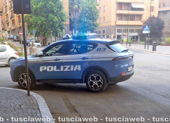 Viterbo - La polizia al Sacrario