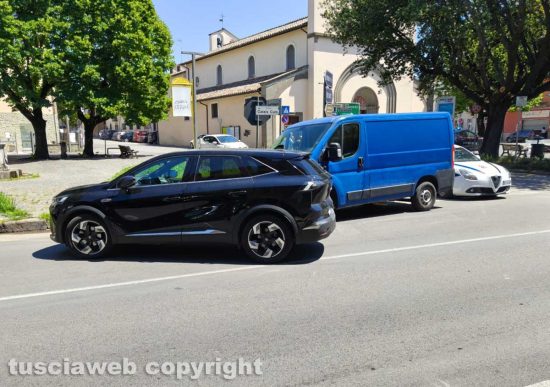 Incidente sulla Cassia a Cura di Vetralla