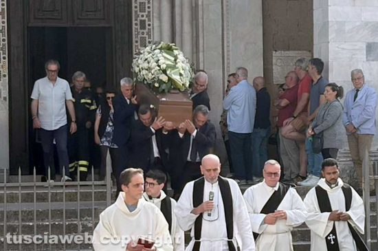 Civita Castellana - I funerali di Riccardo Camponi