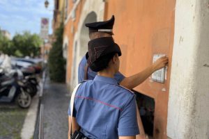 Roma - Carabinieri - La pattuglia intervenuta