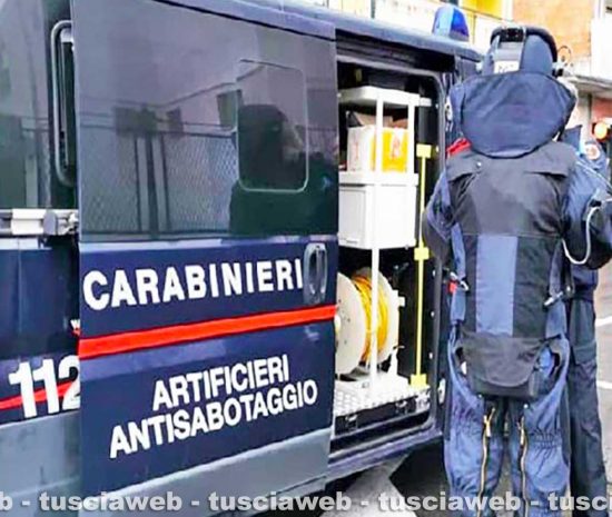 Civita Castellana - Carabinieri antisabotaggio in azione il 14 marzo 2025
