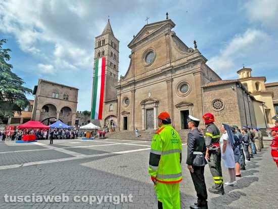 Viterbo - 2 giugno - La cerimonia dell'80esimo anniversario della Repubblica