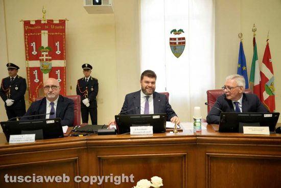 Il consiglio provinciale in seduta straordinaria per l'80esimo anniversario della repubblica - Alessandro Romoli