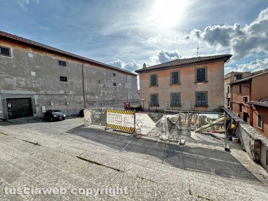 Viterbo - Lavori iniziati alla chiesa di Santa Rosa