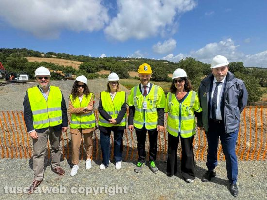 Sopralluogo per l'avvio dei lavori della tratta Monte Romano Est – Tarquinia