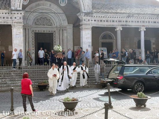 Civita Castellana - I funerali di Riccardo Camponi