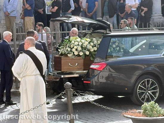 Civita Castellana - I funerali di Riccardo Camponi