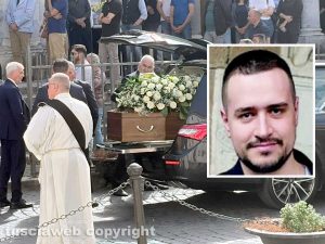 Civita Castellana - I funerali di Riccardo Camponi