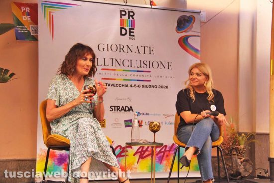 Civitavecchia - Vladimir Luxuria al Pride con Valentina Di Gennaro